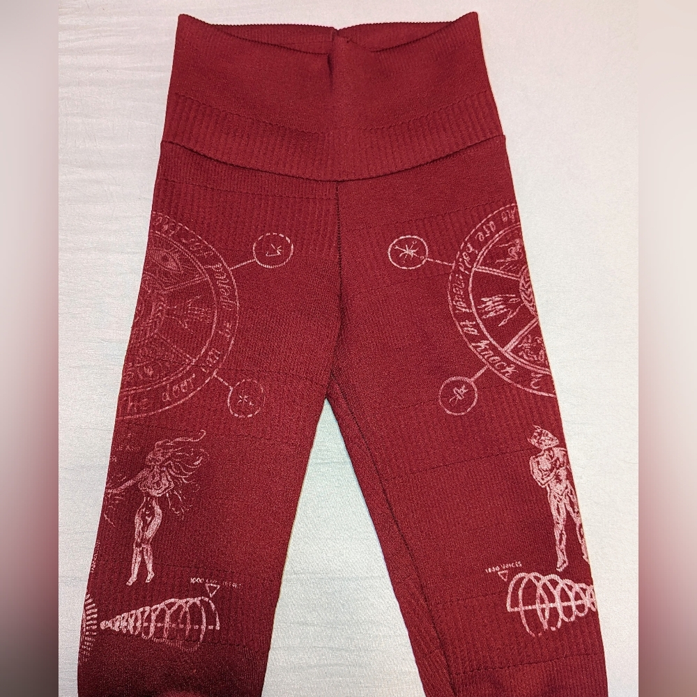 Toxic Vision Another World Ribbed Leggings